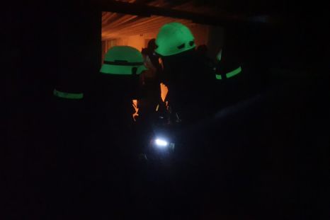 Notfall bei Gebäudebrand